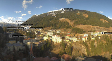 Obraz podglądu z kamery internetowej Panoram - Bad Gastein